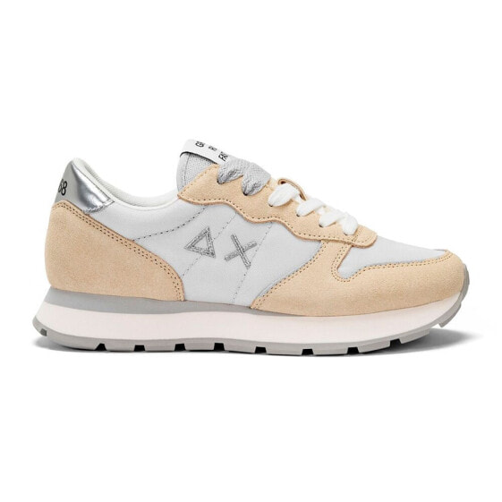 SUN68 Ally Gold Silver trainers