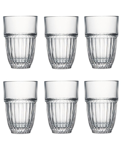 Cedrat Stackable Goblets Set of 6, 9 oz