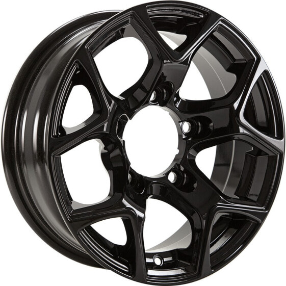 GMP SJ15 black glossy 5.5x15 ET5 - LK5/139.7 ML108