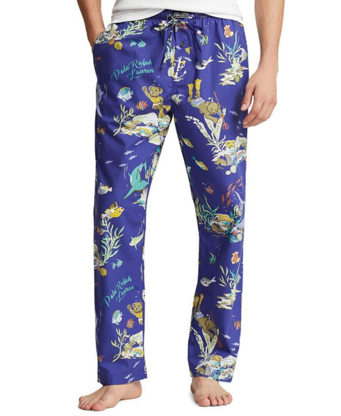 Men's Printed Woven Pajama Pants
