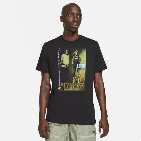 [DD5253-010] Mens Air Jordan Retro 3 Graphic "Do You Know" T-Shirt