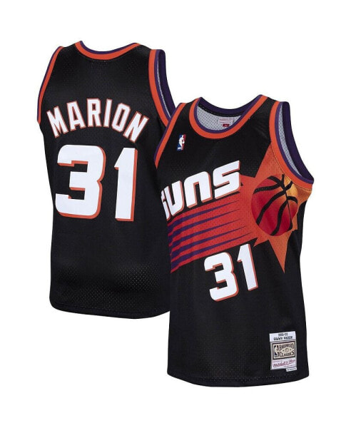 Men's Shawn Marion Black Phoenix Suns 1999-2000 Hardwood Classics Swingman Player Jersey
