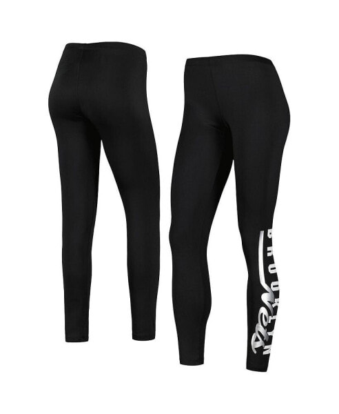 Women's Black Brooklyn Nets Jump Shot Leggings