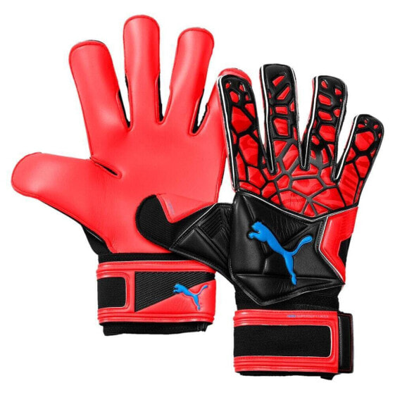 Puma Future Grip 19.2 Goalkeeper Gloves Mens Black, Red 041513-01