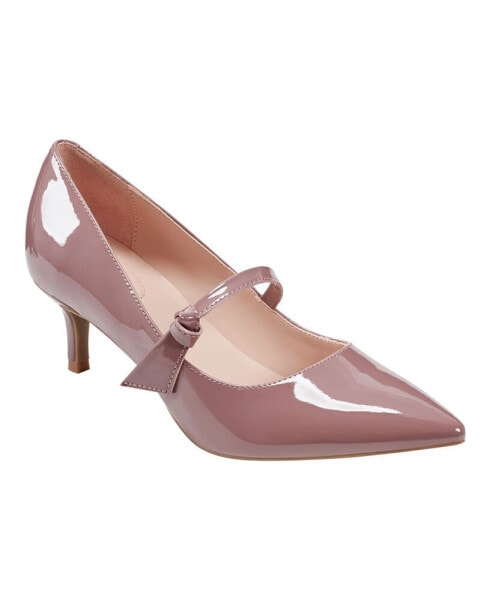 Women's Medley Mary-Jane Pointed Toe Heeled Pumps