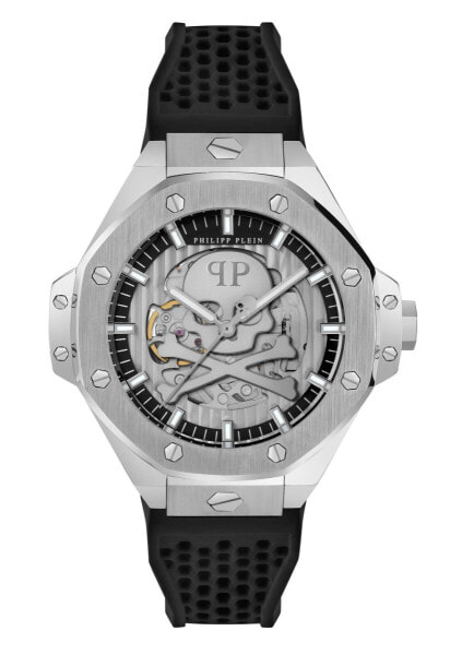 Philipp Plein Automatik Herrenuhr Plein $keleton Royal