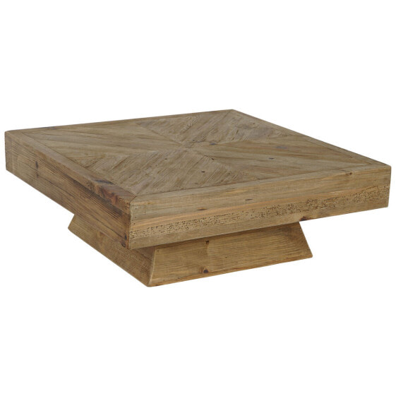 Centre Table Home ESPRIT Brown Pine 100 x 100 x 36 cm