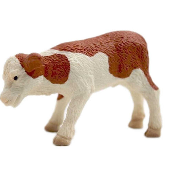 BULLYLAND Calf Brown White Figure