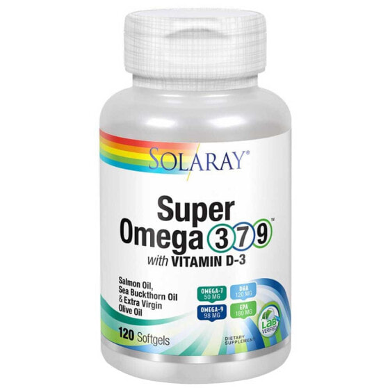 SOLARAY Super Omega 3·7·9 120 Units