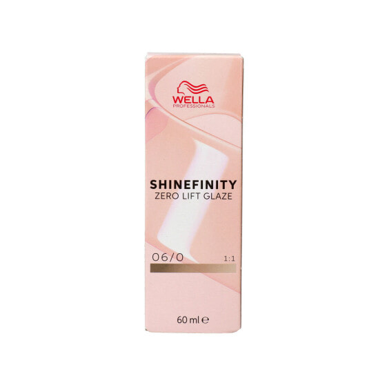 Wella Shinefinity Zero Lift Glaze N 06/0 Краска гель-кремовой текстуры для тонирования и блеска 60 мл