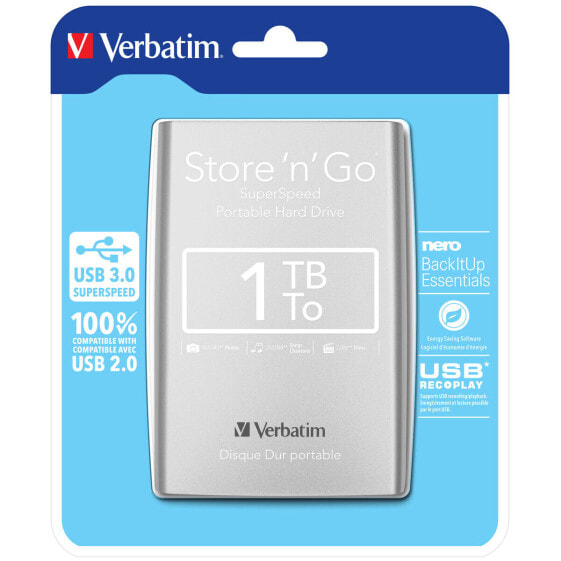Внешний жесткий диск Verbatim 53071 1 TB HDD