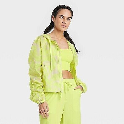 Women's Packable Windbreaker Jacket - JoyLab Yellow L