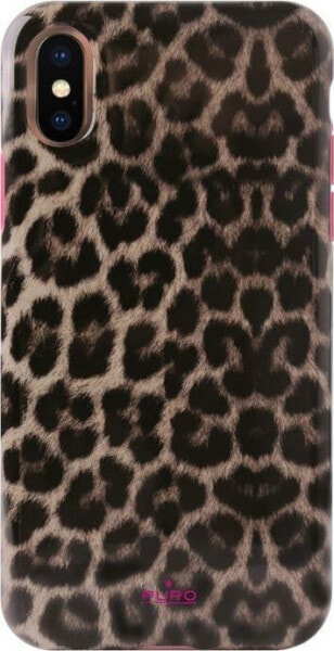 Чехол для смартфона Puro Etui Glam Leopard iPhone XS Max Limited Edition