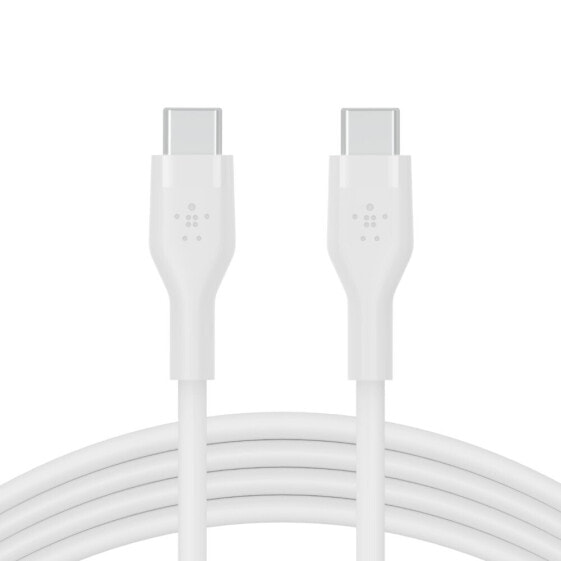 Кабель USB-C/USB-C Belkin Flex "Белый" USB-C/USB-C 1м