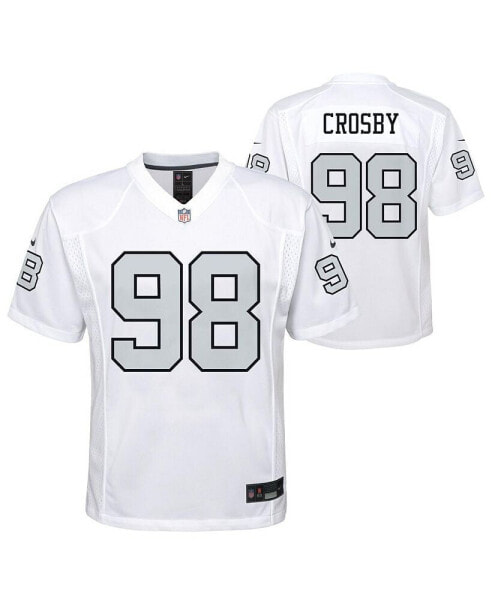 Big Boys Maxx Crosby Las Vegas Raiders Alternate Game Jersey