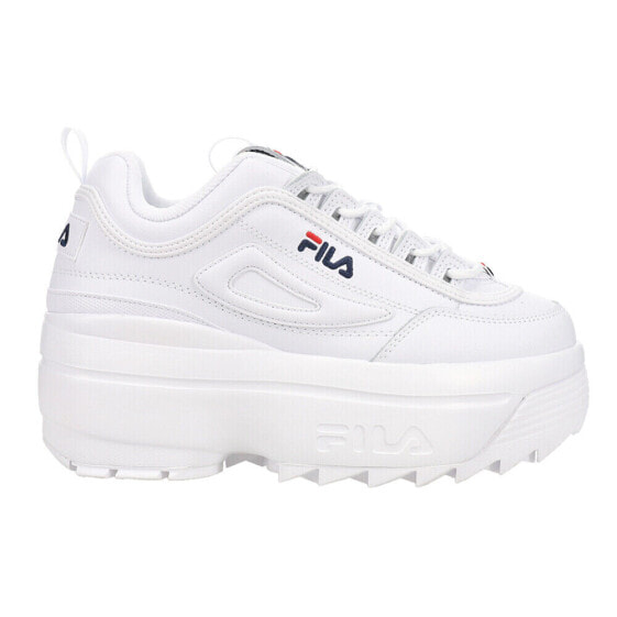 Fila Disruptor 2 Wedge Platform Womens White Sneakers Casual Shoes 5FM00704-125