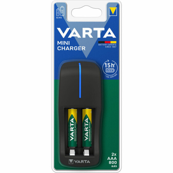 Charger + Rechargeable Batteries Varta Mini Charger 800 mAh