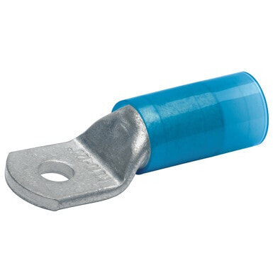 Klauke 603R6 - Tubular ring lug - Tin - Straight - Blue,Silver - Polyamide (PA) - 16 mm²