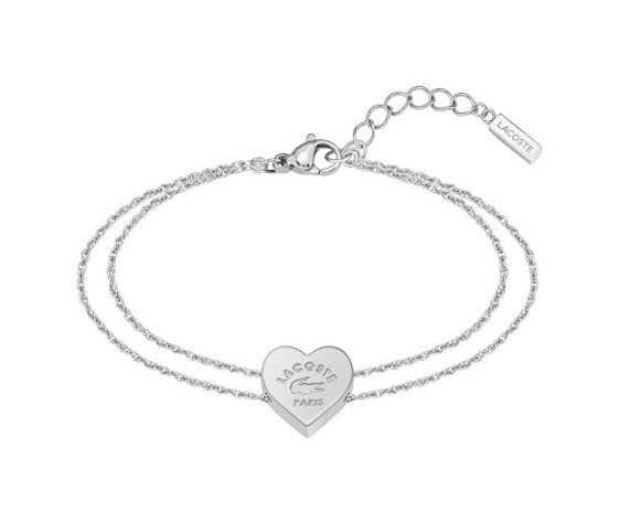 Romantic steel bracelet Heart 2040396