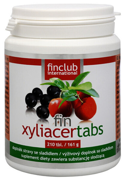 Витамин С для зубов и полости рта Finclub Фин Xyliacertabs 210 табл.