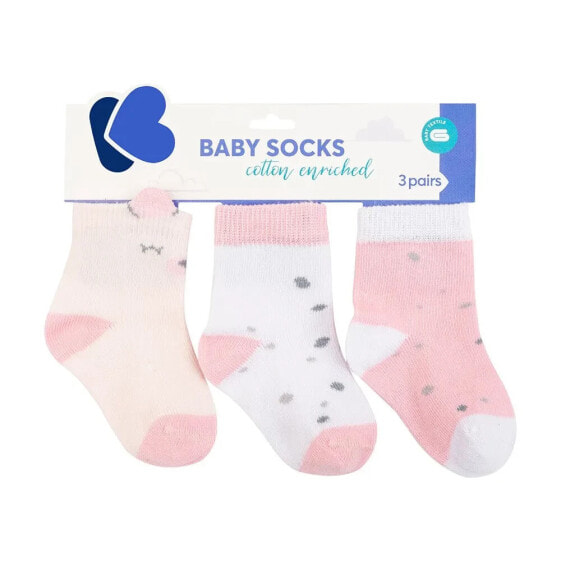 KIKKABOO Baby With 3D Ears Bear With Me socks