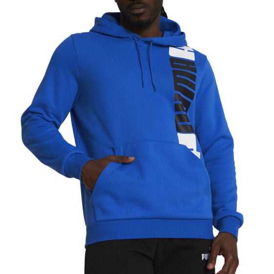 Puma Essentials Logo Lab Hoodie Mens Blue Casual Outerwear 67815247