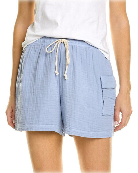 Donni. Gauze Short Women's Blue Xs