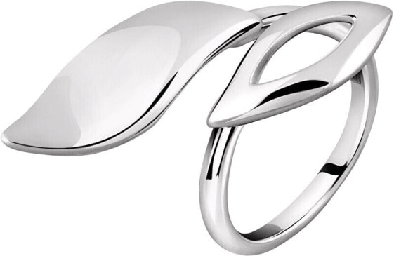 Silver ring Foglia SAKH30