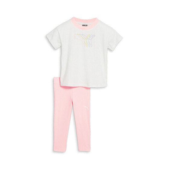 Puma 2 Piece Crew Neck T-Shirt & Leggings Set Toddler Girls Size 4 85967101