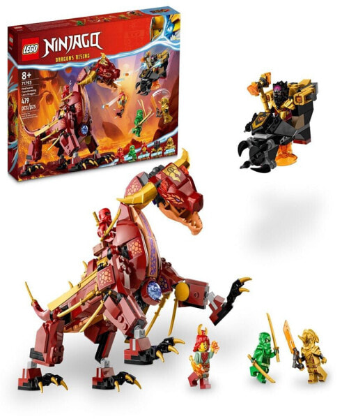 Ninjago 71793 Heatwave Transforming Lava Dragon Toy Building Set