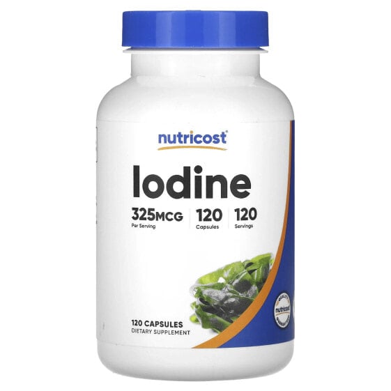 Iodine, 325 mcg, 120 Capsules