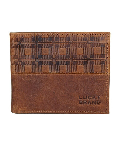 Кошелек Lucky Brand Plaid Bifold