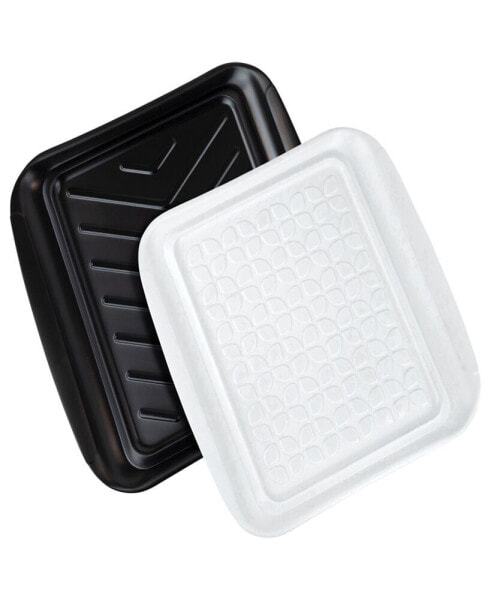 Prep and Serve Bbq Trays - Set of 2
