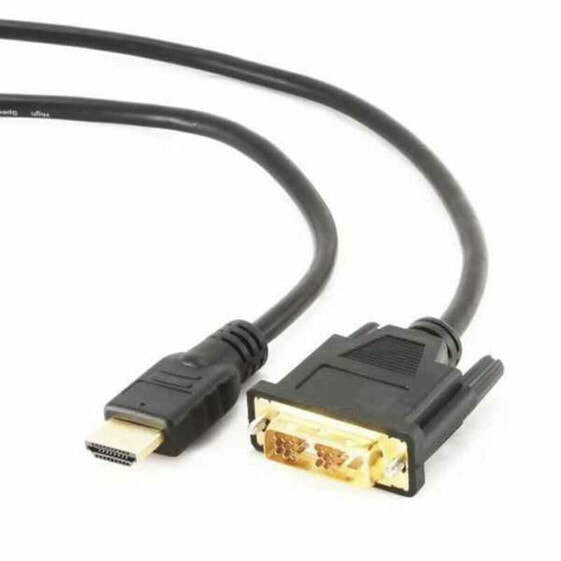 Кабель HDMI—DVI GEMBIRD 1.8m, HDMI/DVI, M/M 1,8 m Чёрный 1,8 m