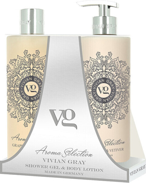 Cosmetic body care set Grapefruit & Vetiver