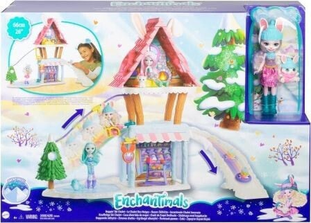 Mattel Enchantimals Zimowa chatka zestaw (GJX50)