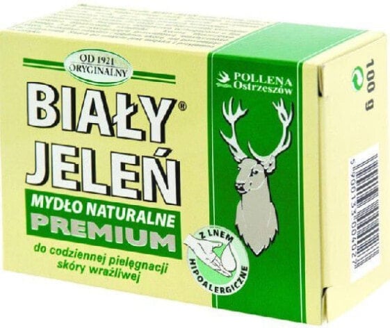 Biały Jeleń Mydło w kostce Premium 100g