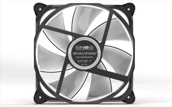 Blacknoise M12-P - Fan - 12 cm - 1000 RPM - 2000 RPM - 29.3 dB - 133 m³/h