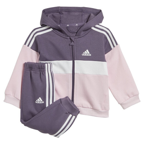 ADIDAS Tiberio 3 Stripes Colorblock Fleece Set