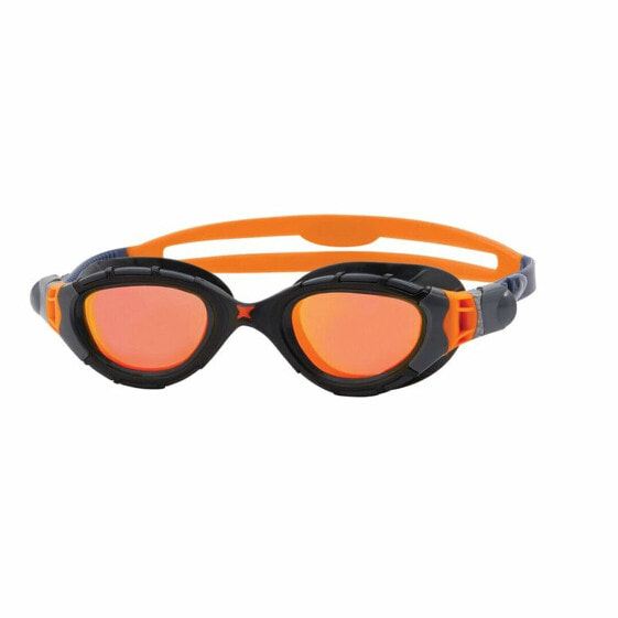 Очки для плавания Zoggs Predator Flex Titanium Оранжевый Один размер