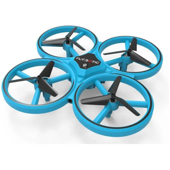 FLASHING DRONE - Mini-Drohne mit LED - FLYBOTIC - Klassische Fernbedienung + Fernbedienung fr Handgelenkbewegungen - Looping 360