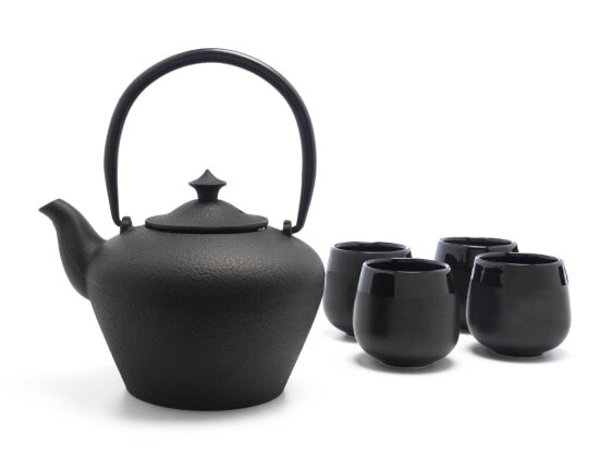 Набор для чая Chengdu с чайником и 4 чашками.