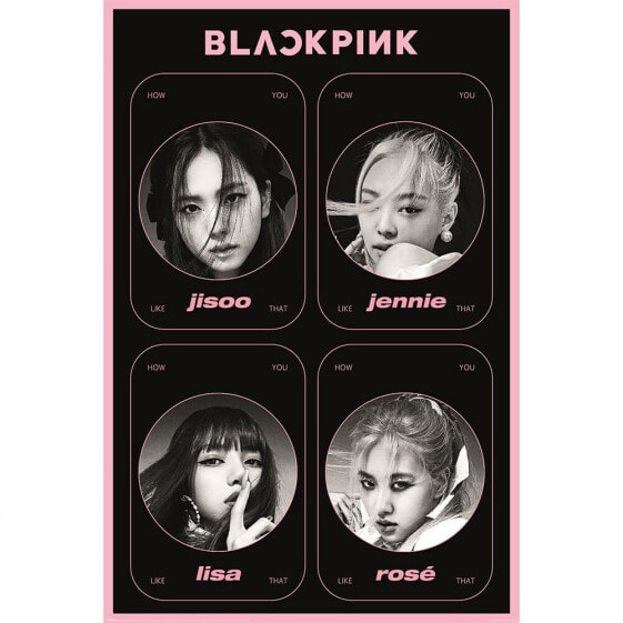 Постер высокого качества Bandai Blackpink How You Like That 61 x 91.5 см