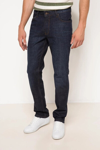 Erkek Leo Regular Denim Pantolon H4034AZ.17AU.NM34