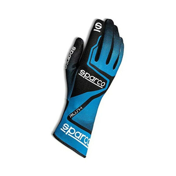 Перчатки мотоциклиста Sparco RUSH Синие Размер 4