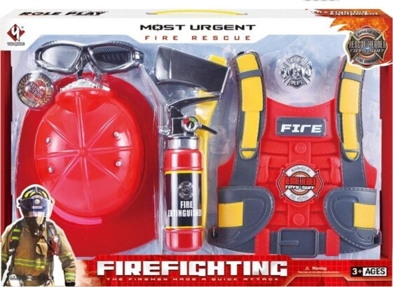 Игровой набор Askato Fireman Set 111452 Rescue (Спасение)