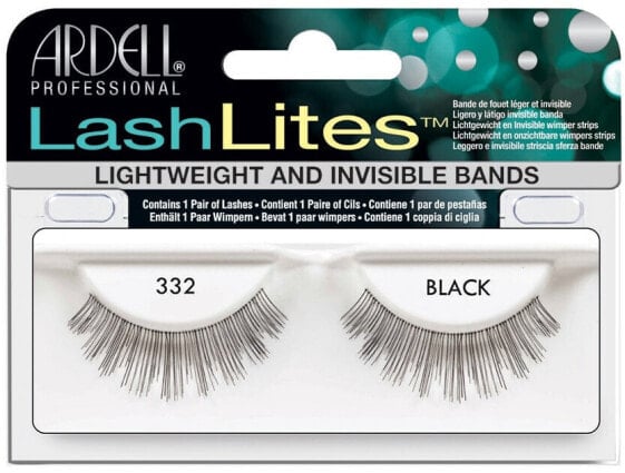 Ardell LashLites Lightweight and Invisible Bands Black 332