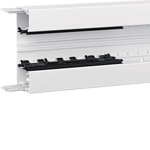 Hager BRN6517019016 - Straight cable tray - 2 m - Polyvinyl chloride (PVC) - White