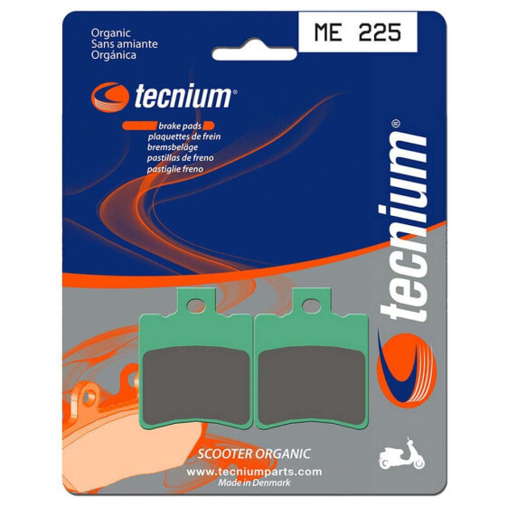 TECNIUM ME225 Scooter organic brake pads