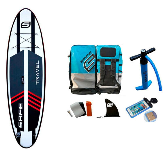 SAFE WATERMAN Travel 9´6´´ Inflatable Paddle Surf Set